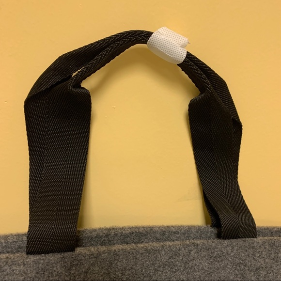 Black and Gray Large Tote Bag - Picture 3 of 8